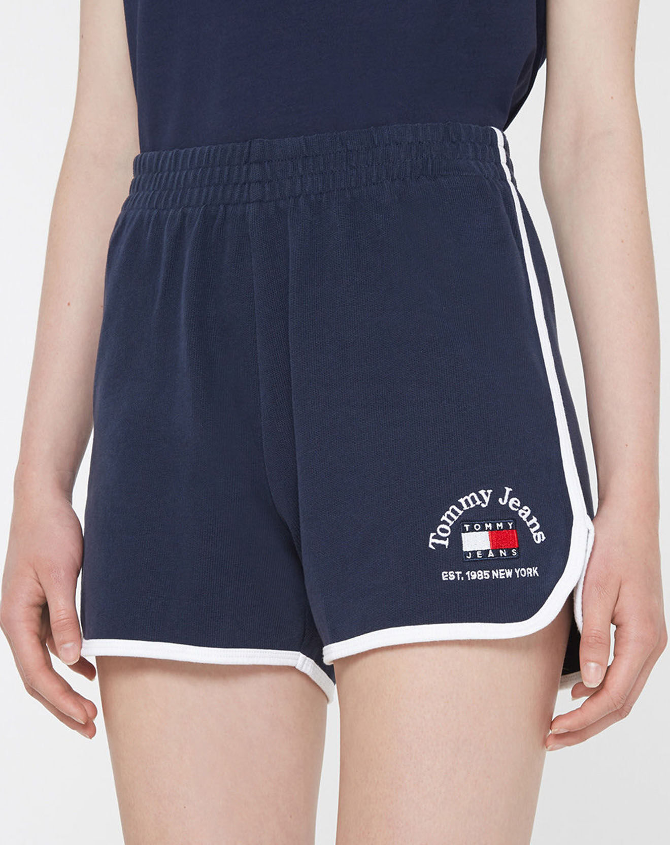 Tommy Jeans Short 100% Coton Bio  Timeless bleu marine