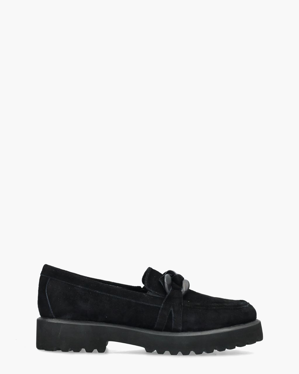 Di Lauro Celestina Zwart Damesloafers