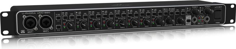 Behringer - U-Phoria UMC1820 - Audio-interface - Zwart - USB 2.0