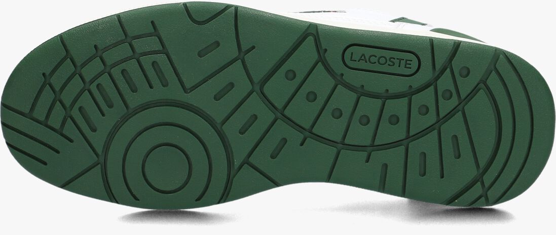 LACOSTE witte lacoste lage sneakers t-clip j