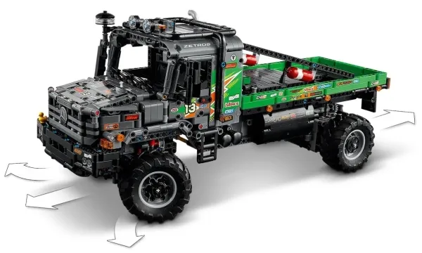 LEGO Technic 42129 Firhjulstrukket Mercedes-Benz Zetros offroadtruck