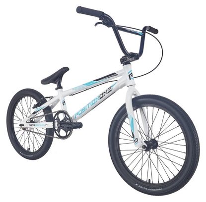 BMX Race Position One Race Pro 20'' Blanc/Bleu/Noir