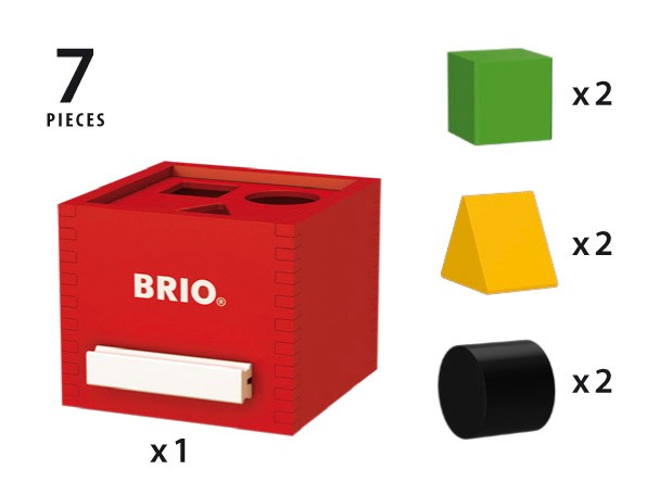 BRIO - Puttekasse, rød (brio 30148)