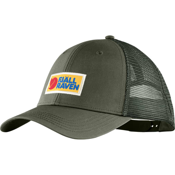 Casquette randonnée FJALLRAVEN VARDAG LÅNGTRADARKEPS DEEP FOREST