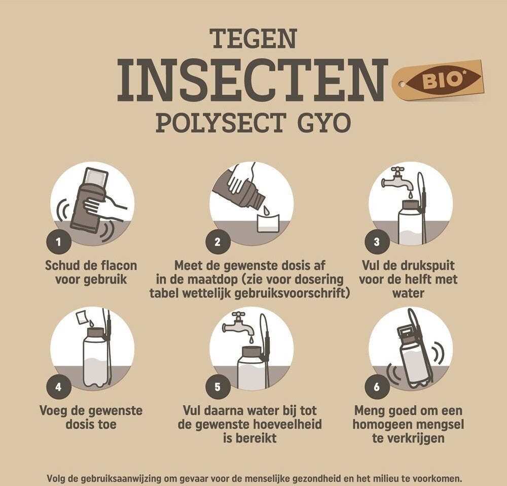 Pokon Bio Tegen Insecten Polysect GYO Concentraat 225ml