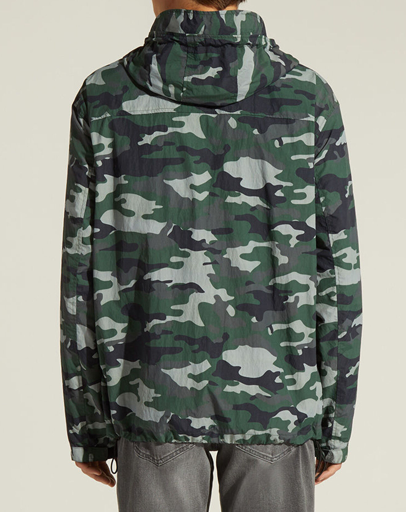 Galeries Lafayette Blouson Déperlant Lawaypr vert/gris