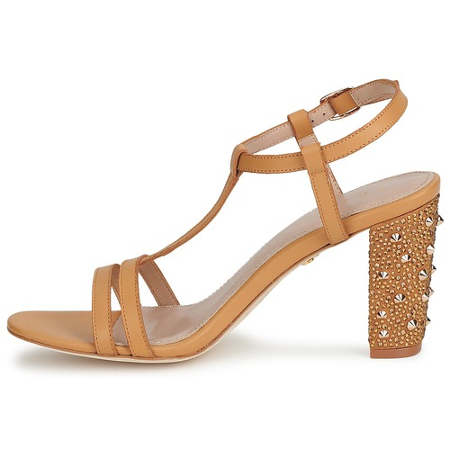 Lola Cruz - STUDDED - BEIGE/TAN