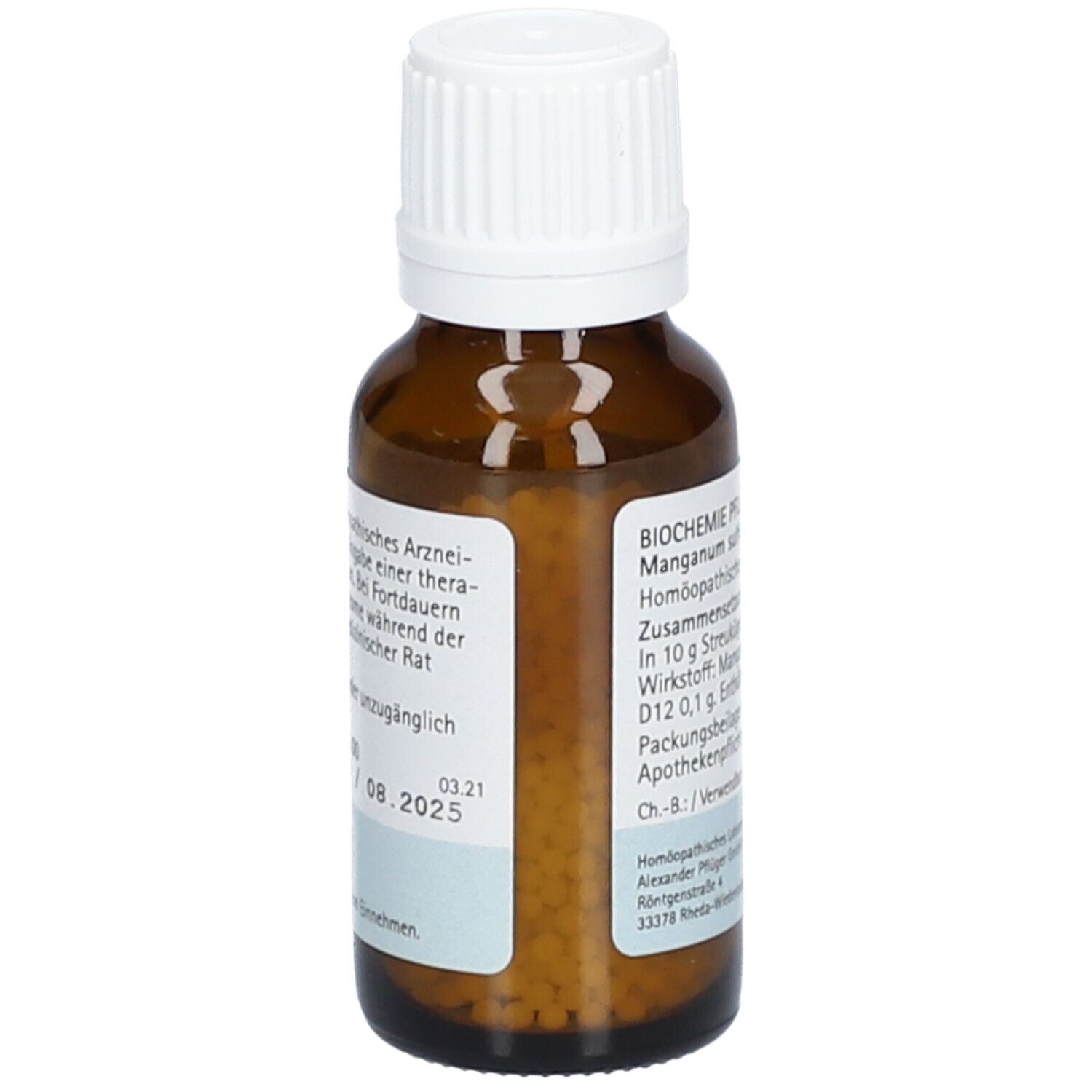 BIOCHEMIE PFLÜGER® Nr. 17 Manganum sulfuricum D12
