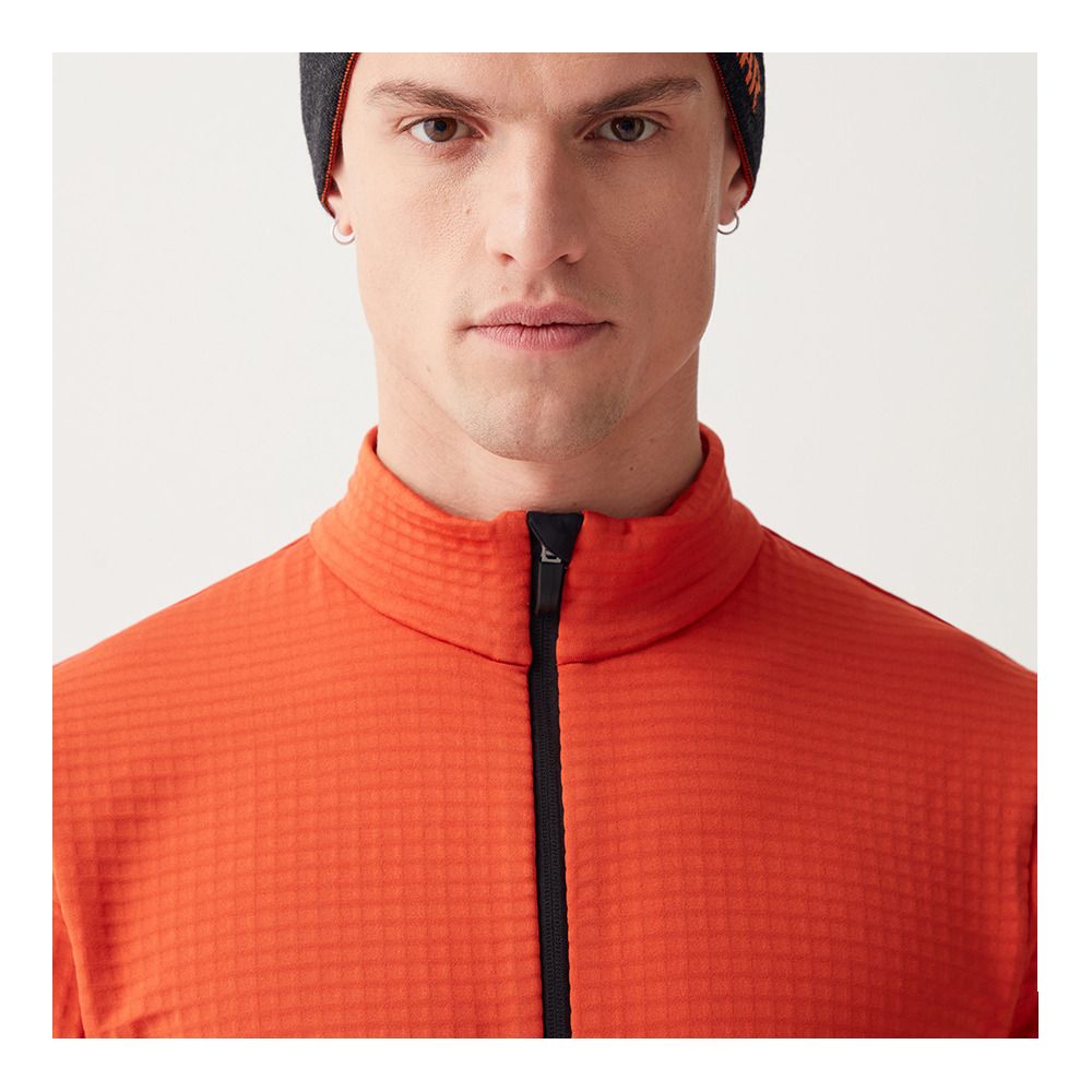 Colmar 8343 - Polaire Homme paprika-black