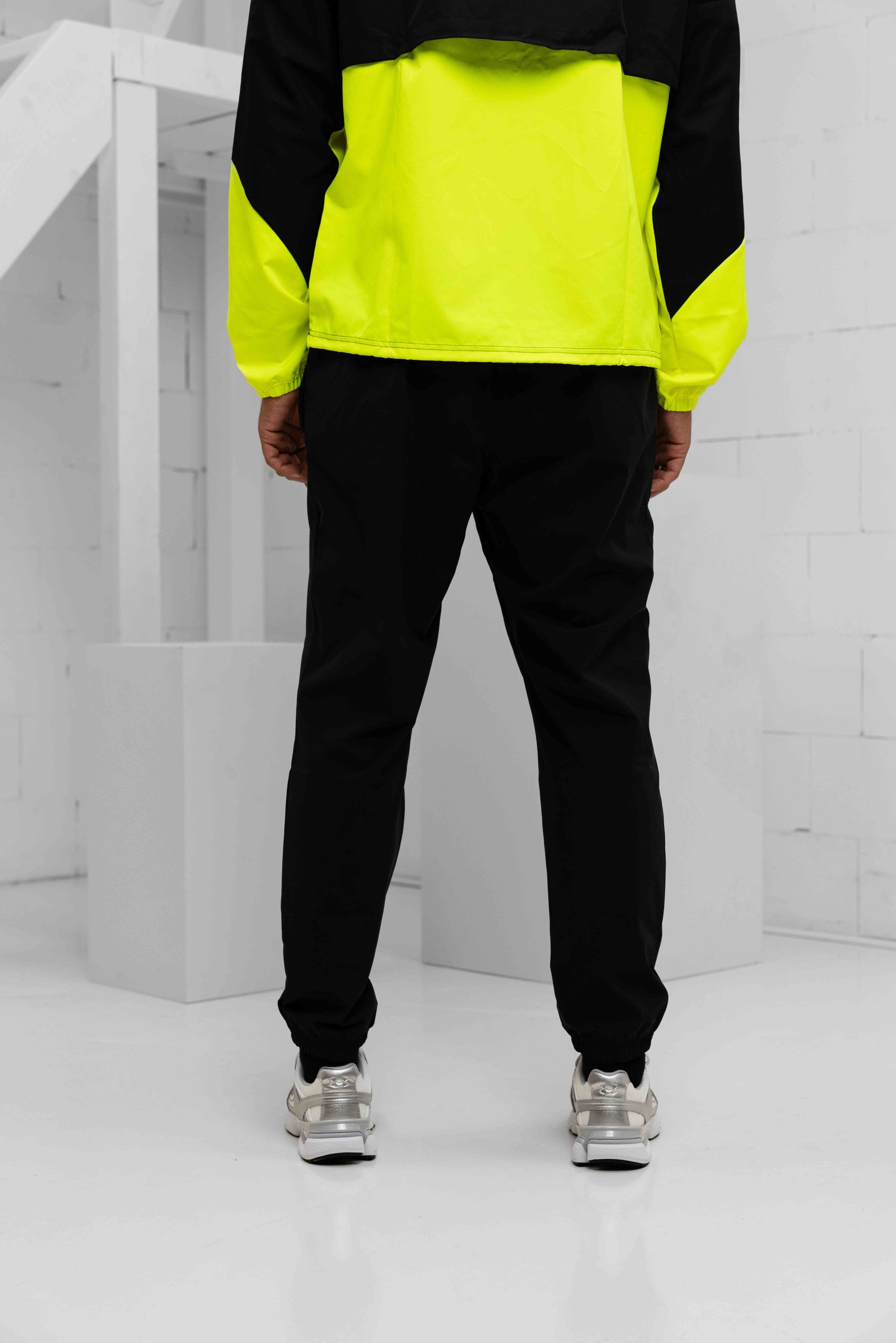 Under Armour Icon Hooded Trainingspak Heren Zwart/Wit/Geel