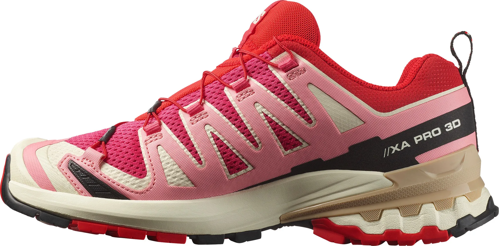 Salomon Women's XA Pro 3D V9 Rouge Red/vanilla Ice/fiery Red