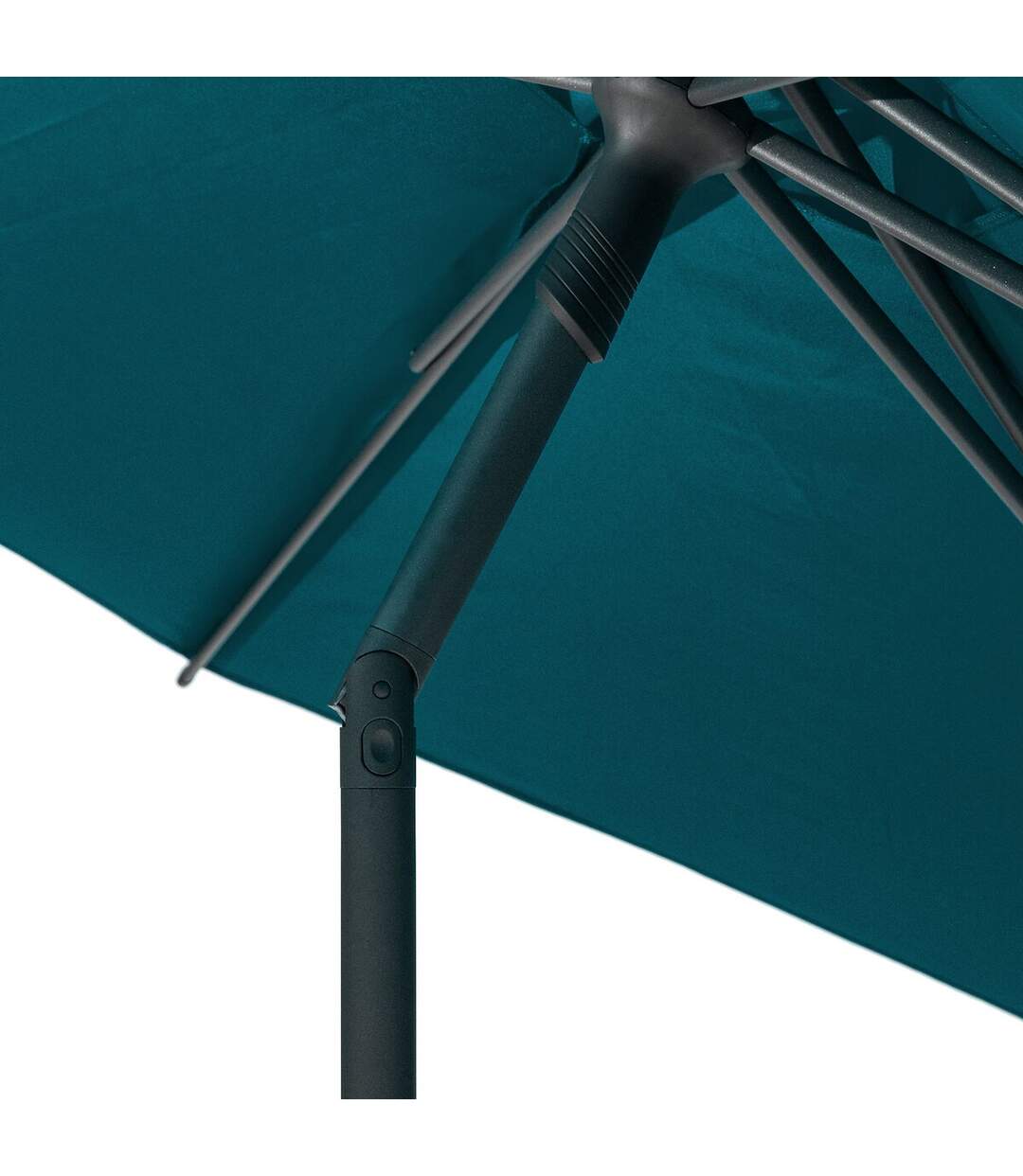 Parasol Soya rond - Bleu Canard