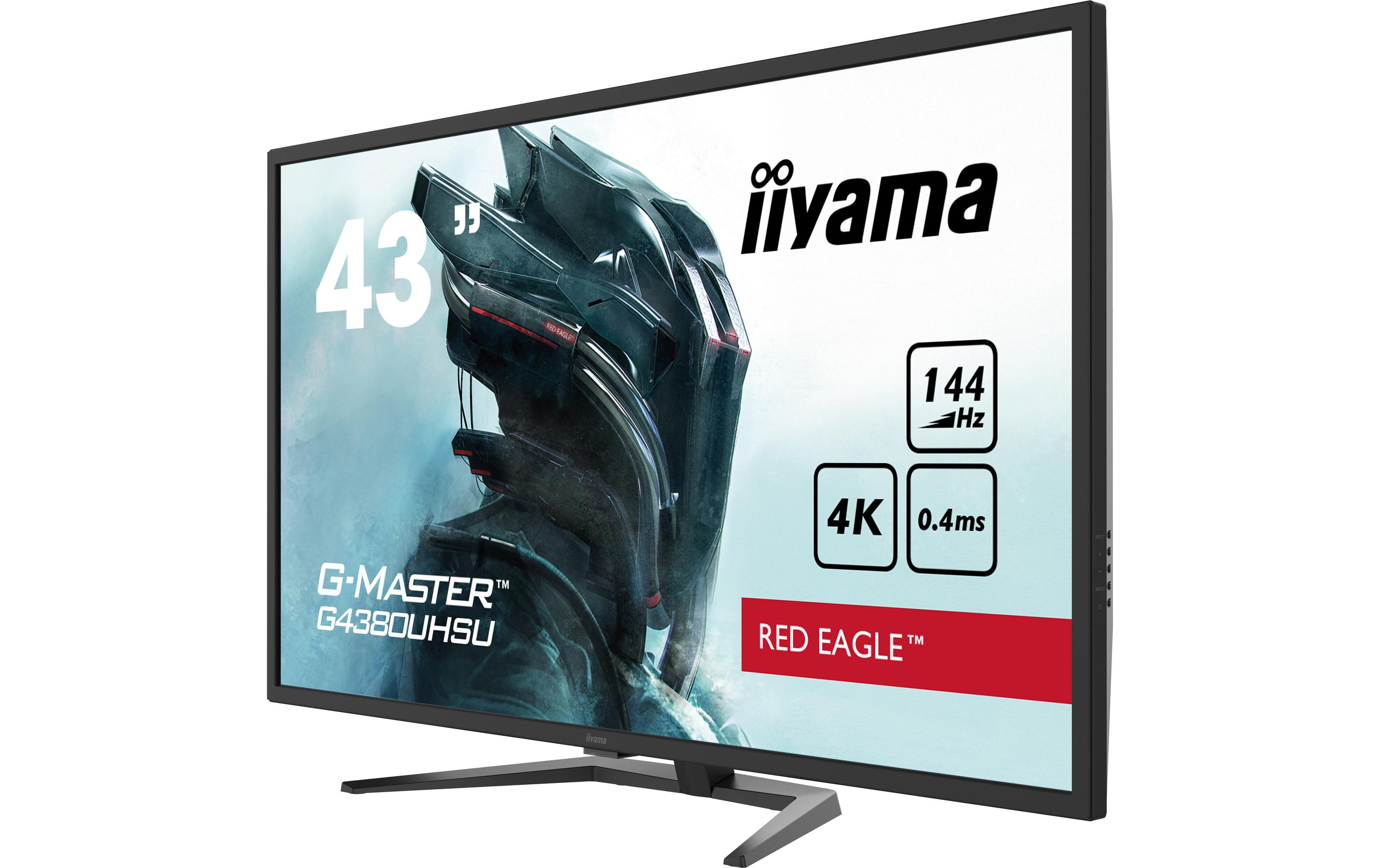 Monitor G-Master G4380UHSU-B1<br>42.5-Zoll-Monitor mit VA-Panel und einer Refresh Rate von 144 Hz