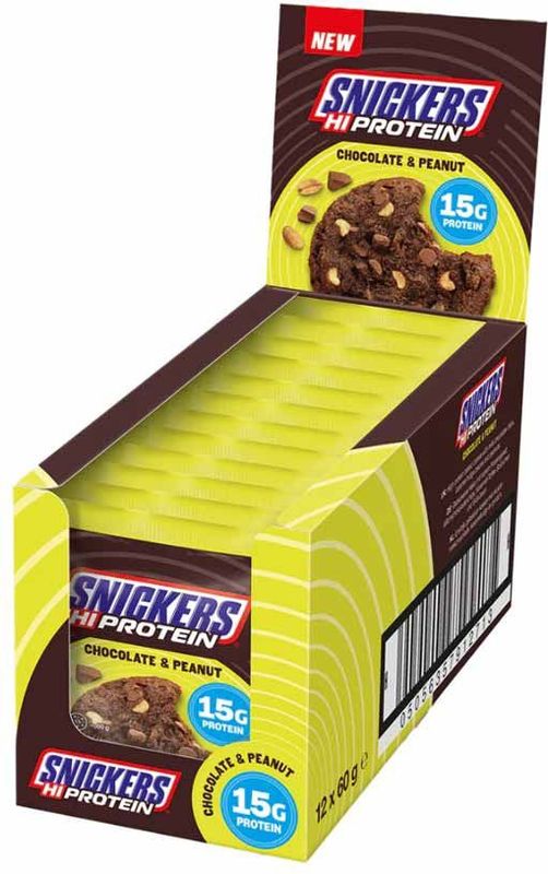 Snickers High Protein Cookies 12 Cookies