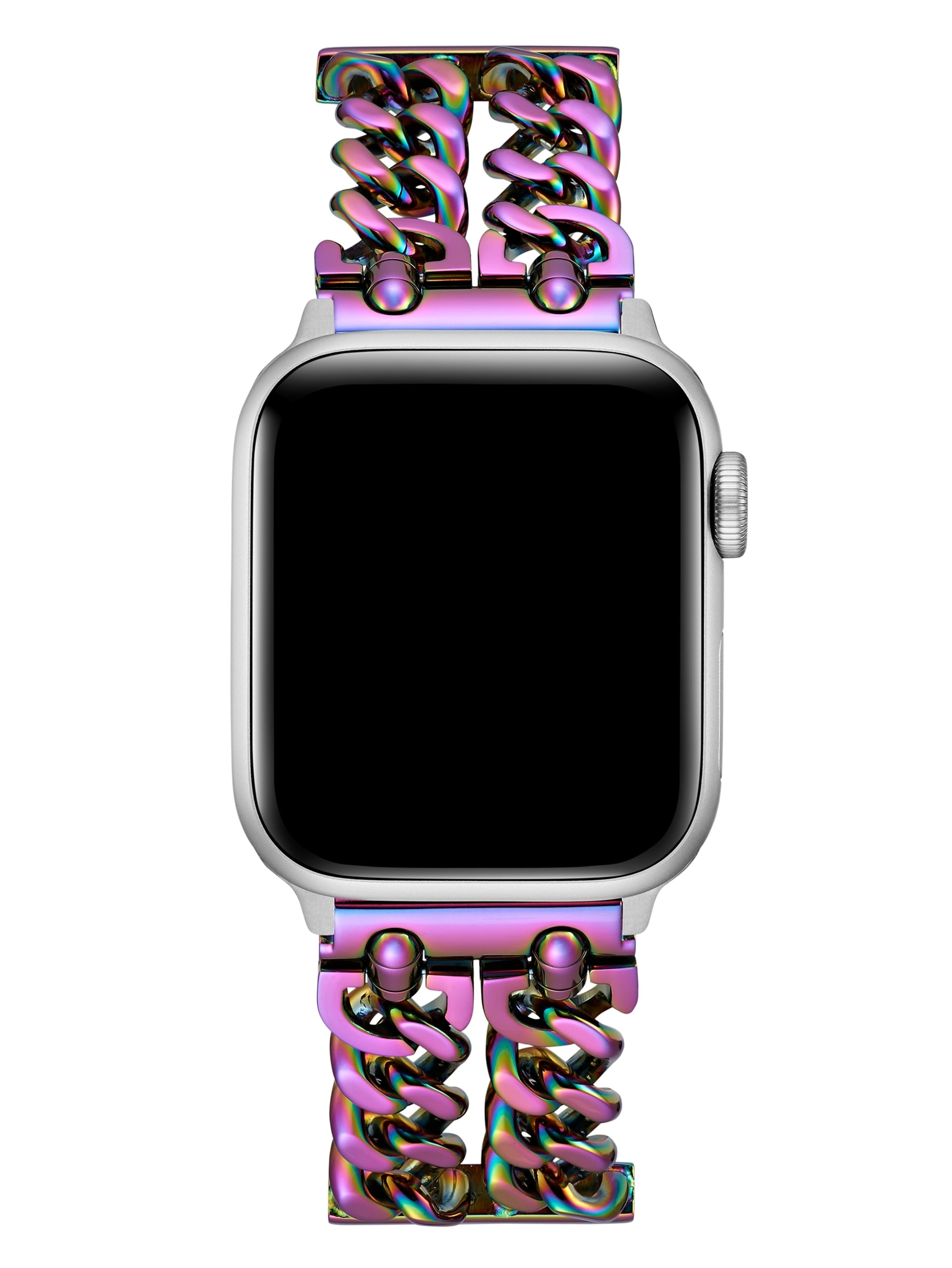Pulseira iridescente de elos de corrente de 38 a 40 mm para Apple Watch®