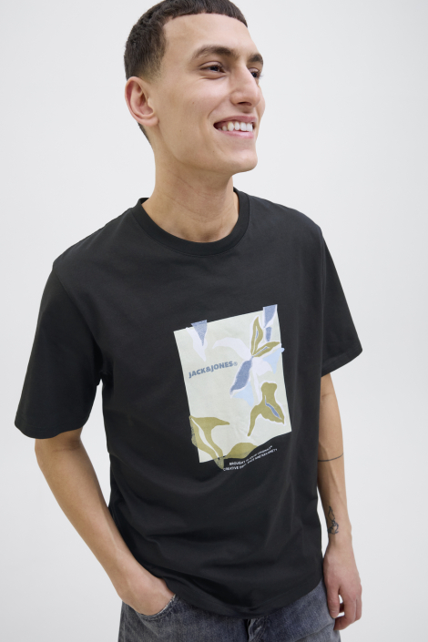 Jack & Jones zwarte heren t-shirt