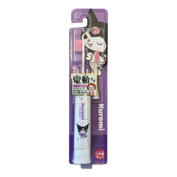 HAPICA - Sanrio Kuromi Elektrische Tandenborstel + 1 Navulling (Wit)