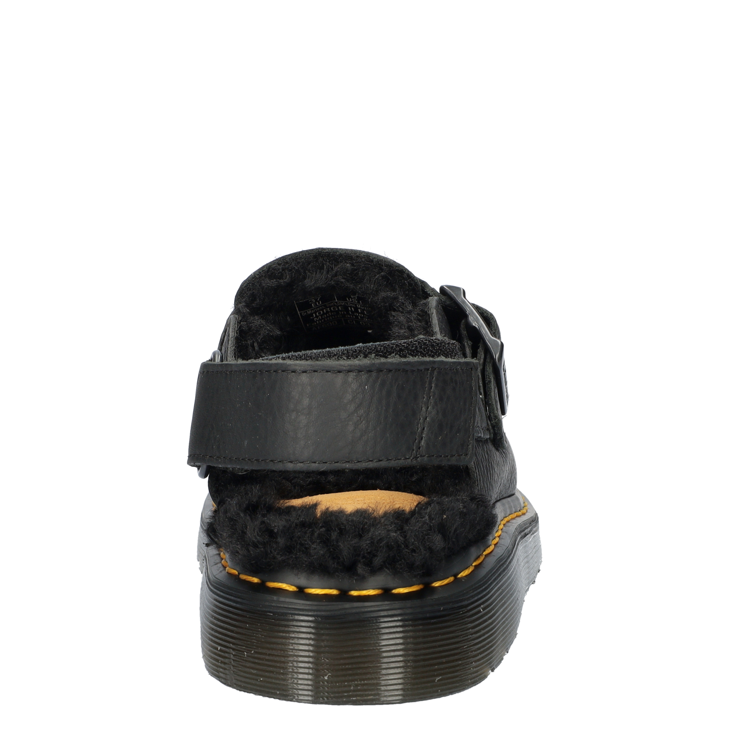 Dr. Martens Jorge II dames sandaal Dr. Martens Zwart