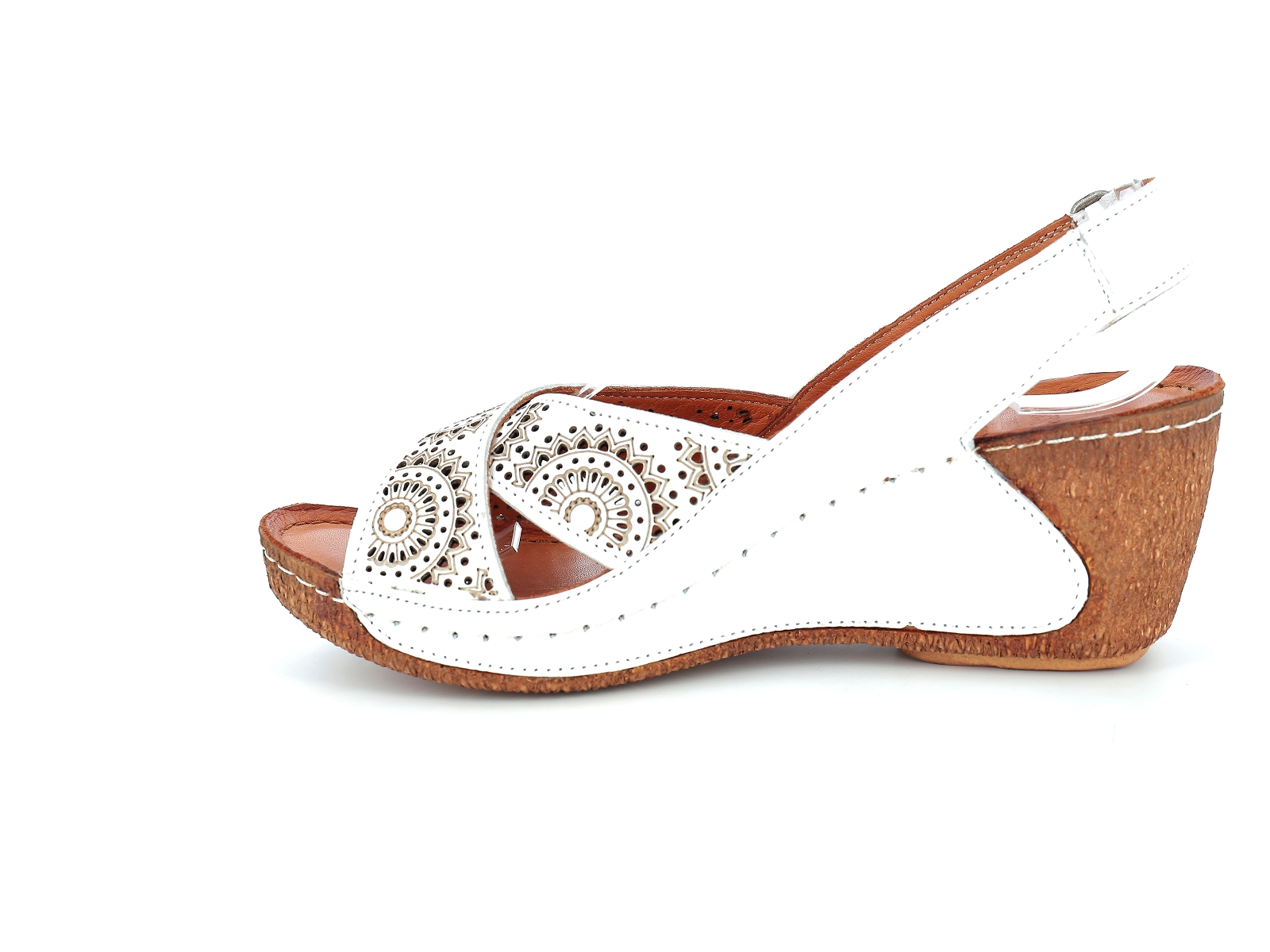 K brand-GET Cuir Blanc
