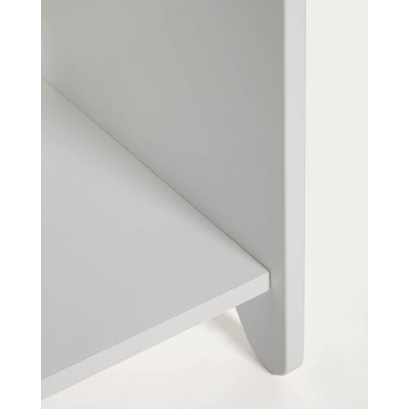 Meuble de rangement Nunila MDF blanc 78 cm