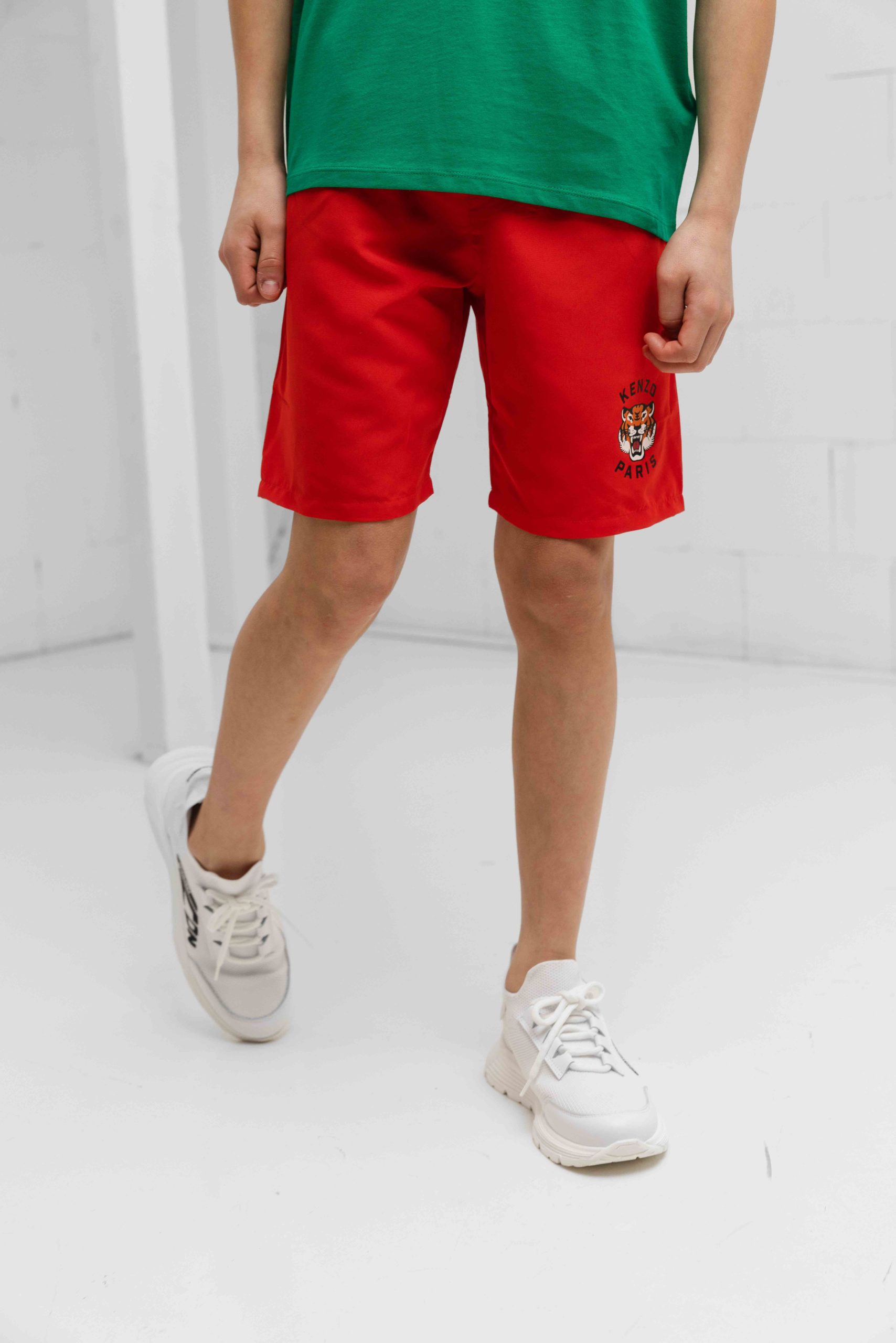 Kenzo Tiger Zwembroek Kids Rood