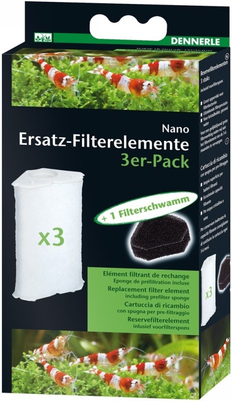 Dennerle Nano Clean Hoekfilter uitbreidingsbundel