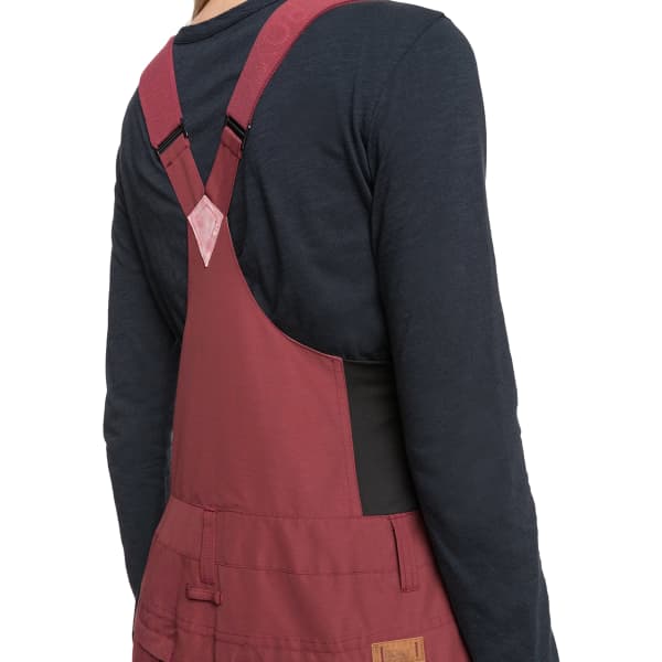 Pantalon de ski ROXY RIDEOUT BIB J SNPT OXBLOOD RED