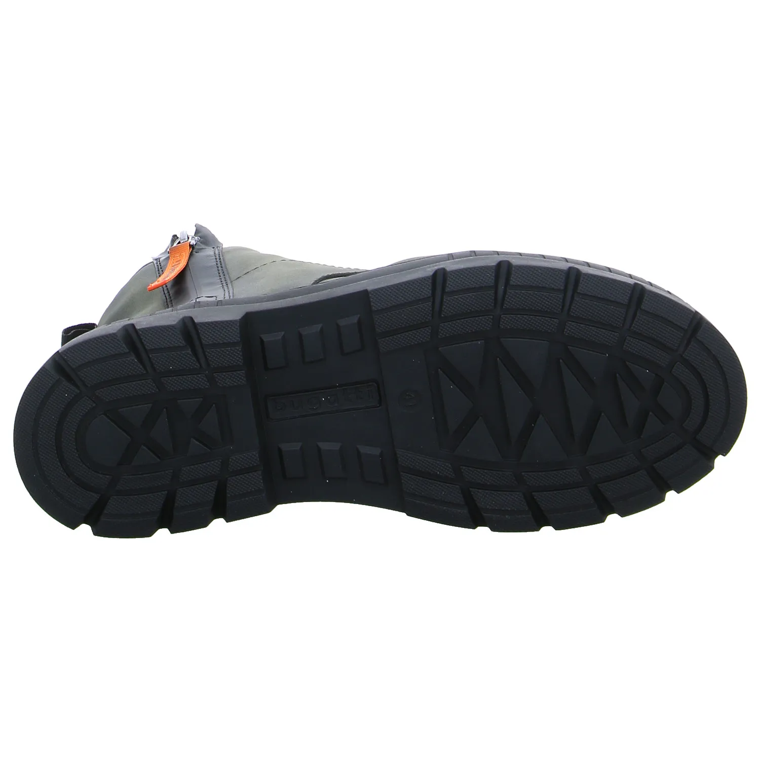 BUGATTI SHOES Winter-Boots Dunkelgrün Leder