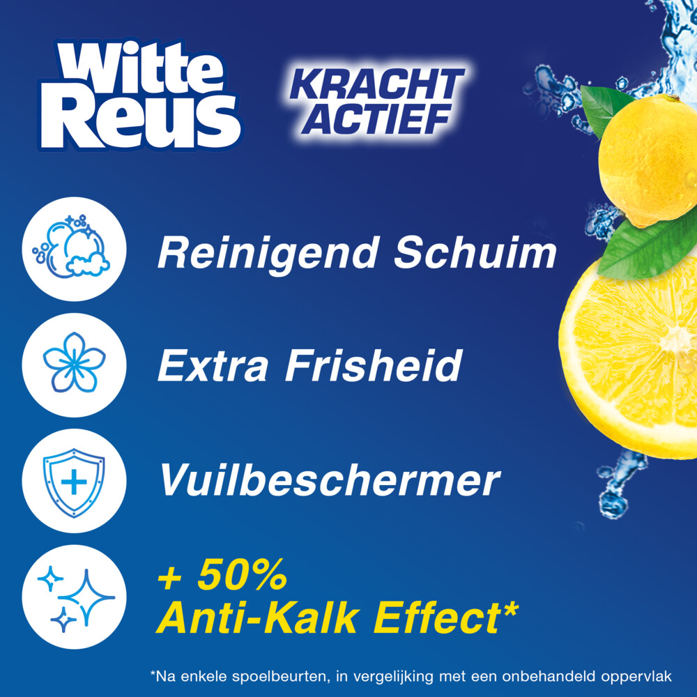 Witte Reus Toiletblok Kracht Actief Oceaan3 stuks
