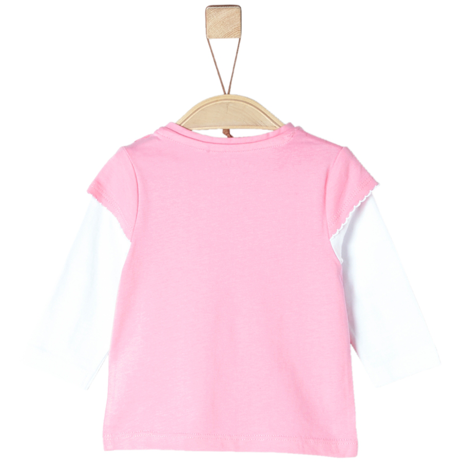 s.Oliver Girls Langarmshirt light pink
