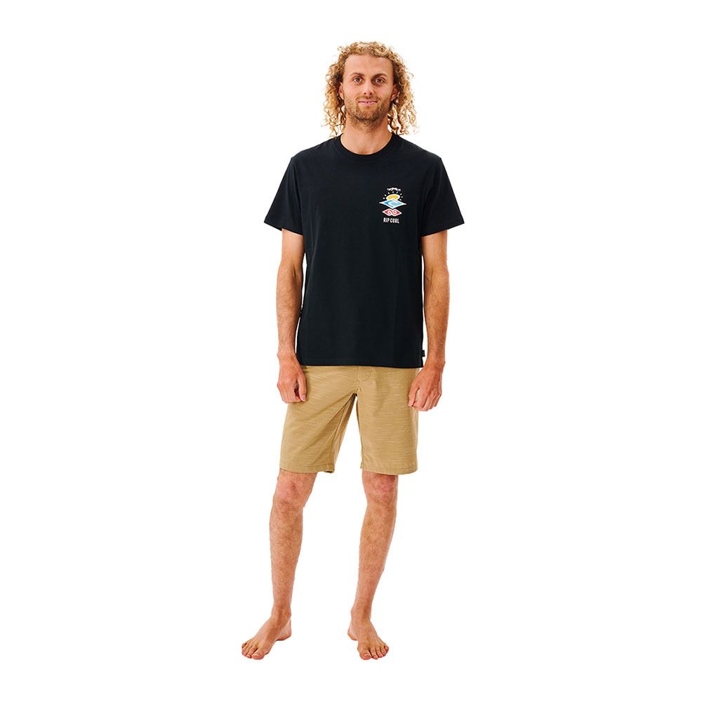 Rip Curl BOARDWALK JACKSON - Short Homme dark khaki