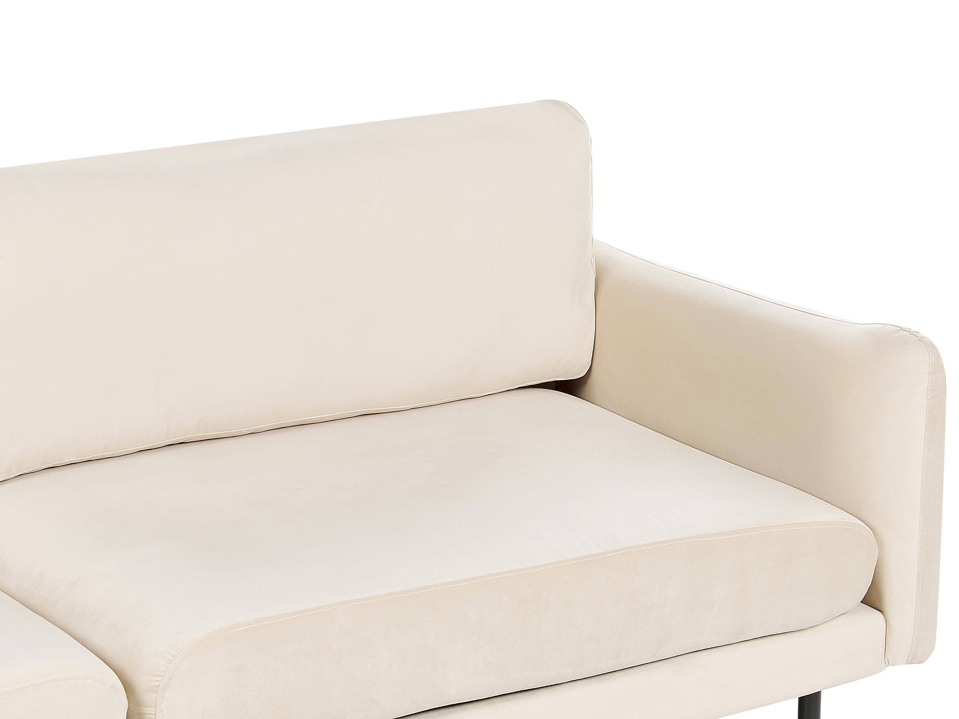 Bankenset 4-zits VINTERBRO Fluweel Lichtbeige