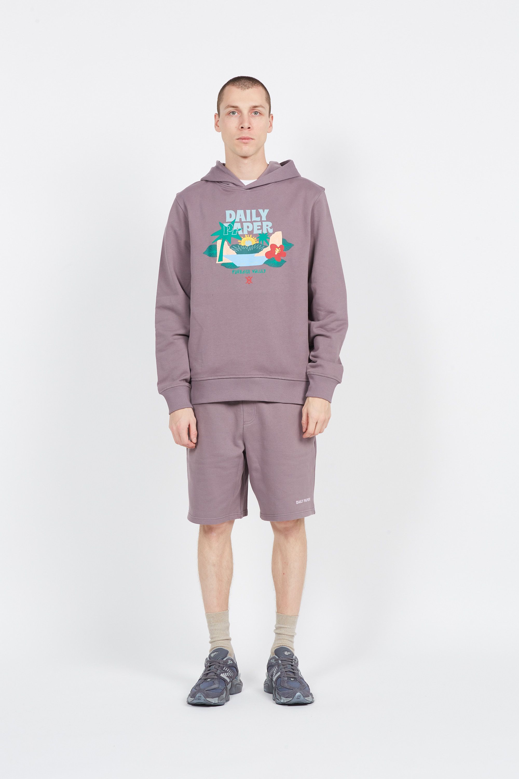 Daily Paper Hoodie REMY HD RESORT Violet