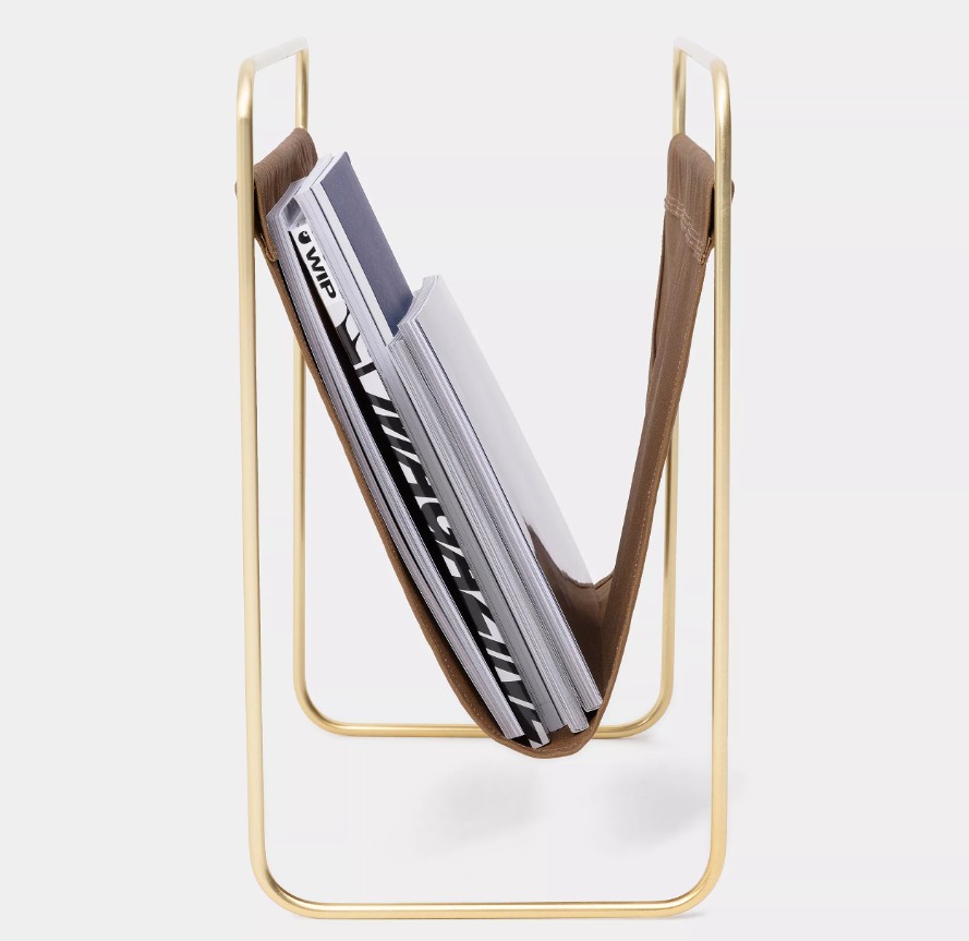 Carhartt WIP Canvas Magazine Stand Hamilton Brown