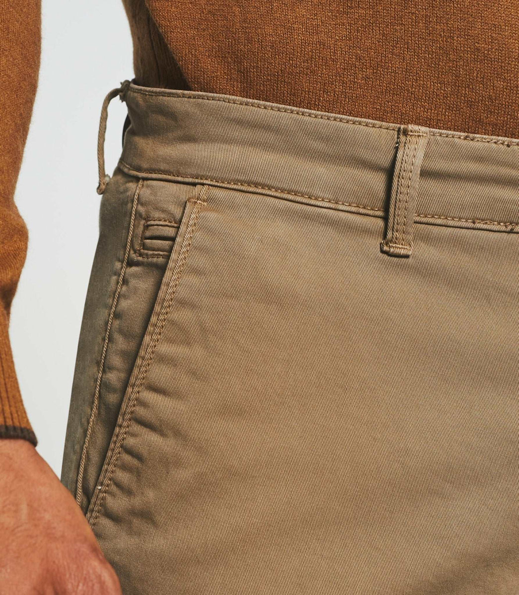 Pantalon chino slim beige VALOR