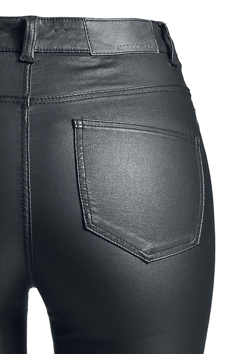 Pantalon Vernis Skinny Taille Haute Callie | Noisy May Jean