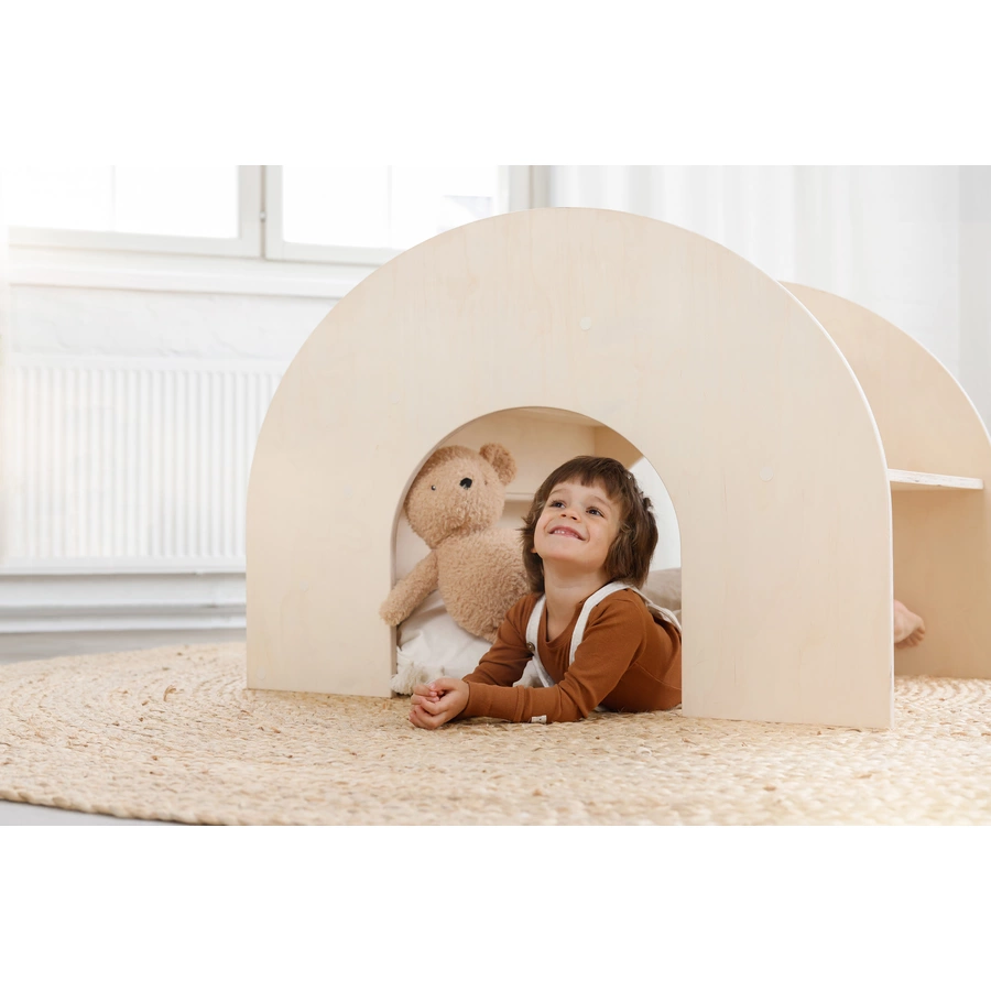 Fitwood KUMPU Montessori Bücherregal, weiß