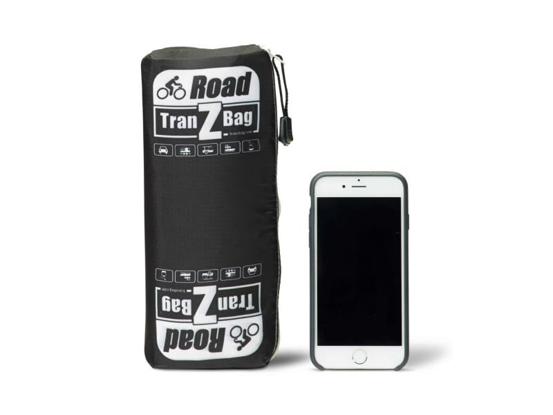 TranZBag Velotransporttasche Road Transporttasche, Schwarz/Weiss