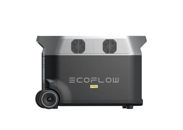 EcoFlow Delta Pro - Transportabel strømstation - AC 220-240 V - litiumjernfosfat - 3600 Wh - Wi-Fi, Bluetooth - output-stikforbindelser: 14