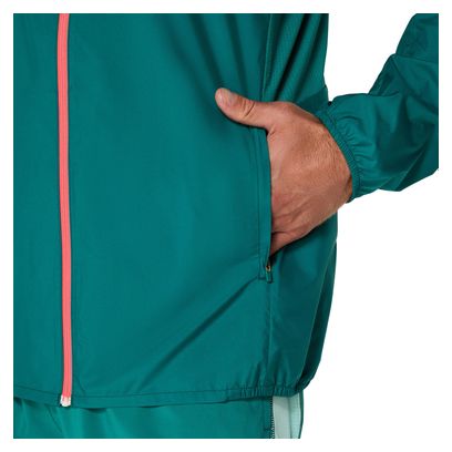 Veste coupe-vent Asics Core Run Vert Homme