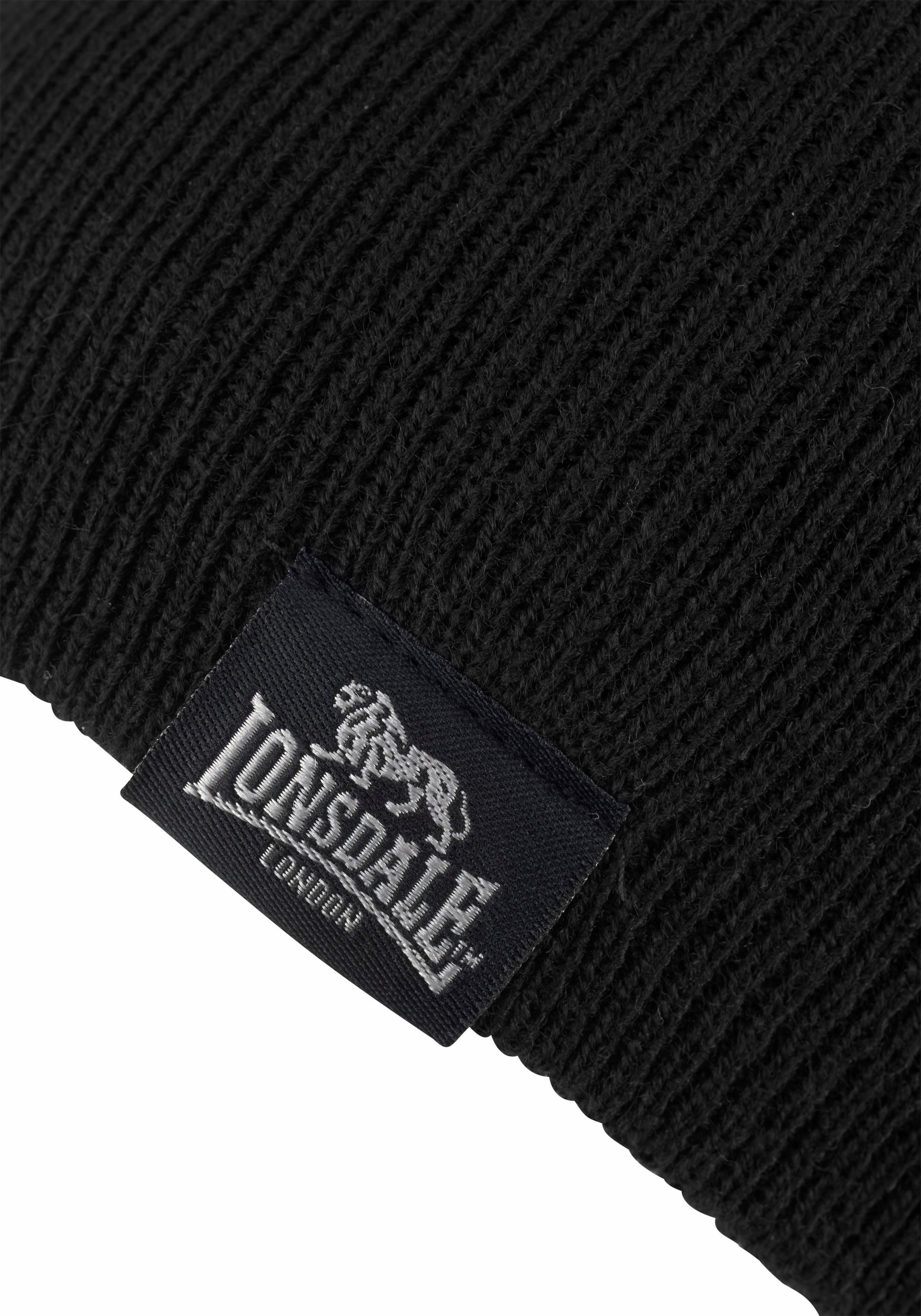 Lonsdale Strickmütze »und Schal als Set LEAFIELD«, 2 Stk. Set aus Schal undMütze