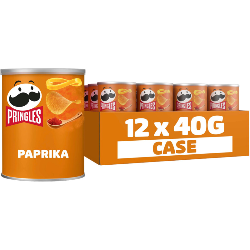 Pringles Paprika 12-pack