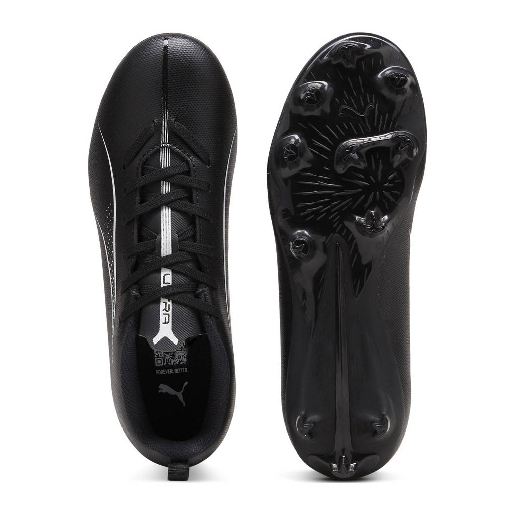Puma Ultra 5 Playjunior voetbalschoenen zwart/wit