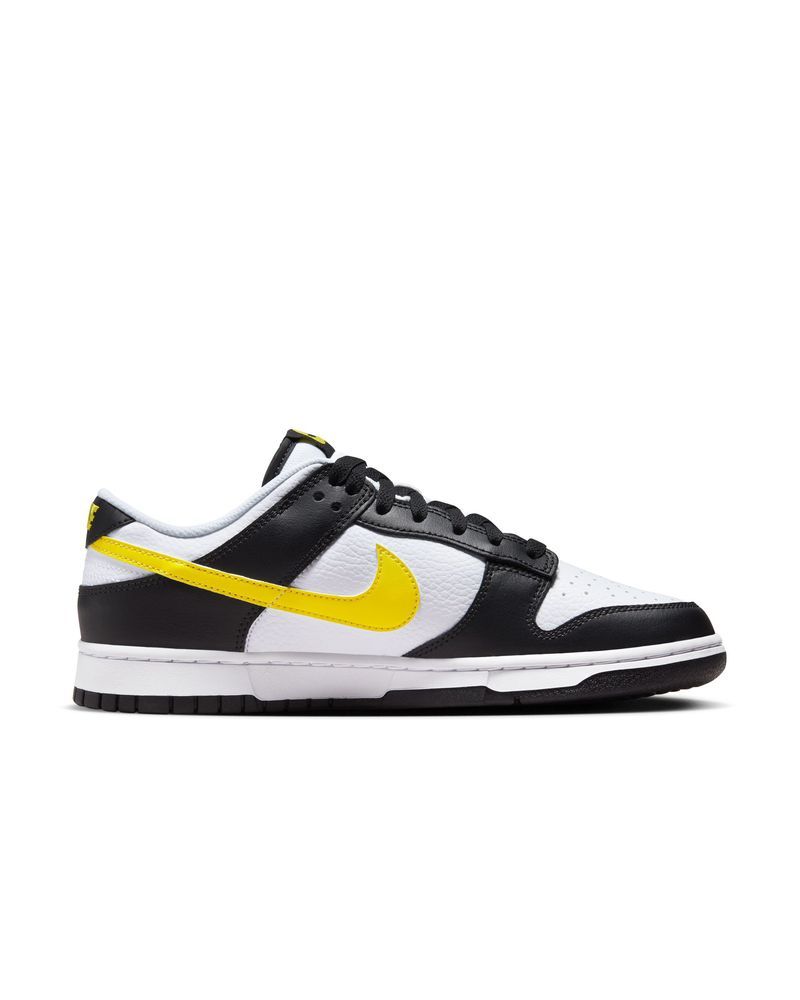Chaussures Nike Dunk Low Noir/Blanc/Jaune pour homme