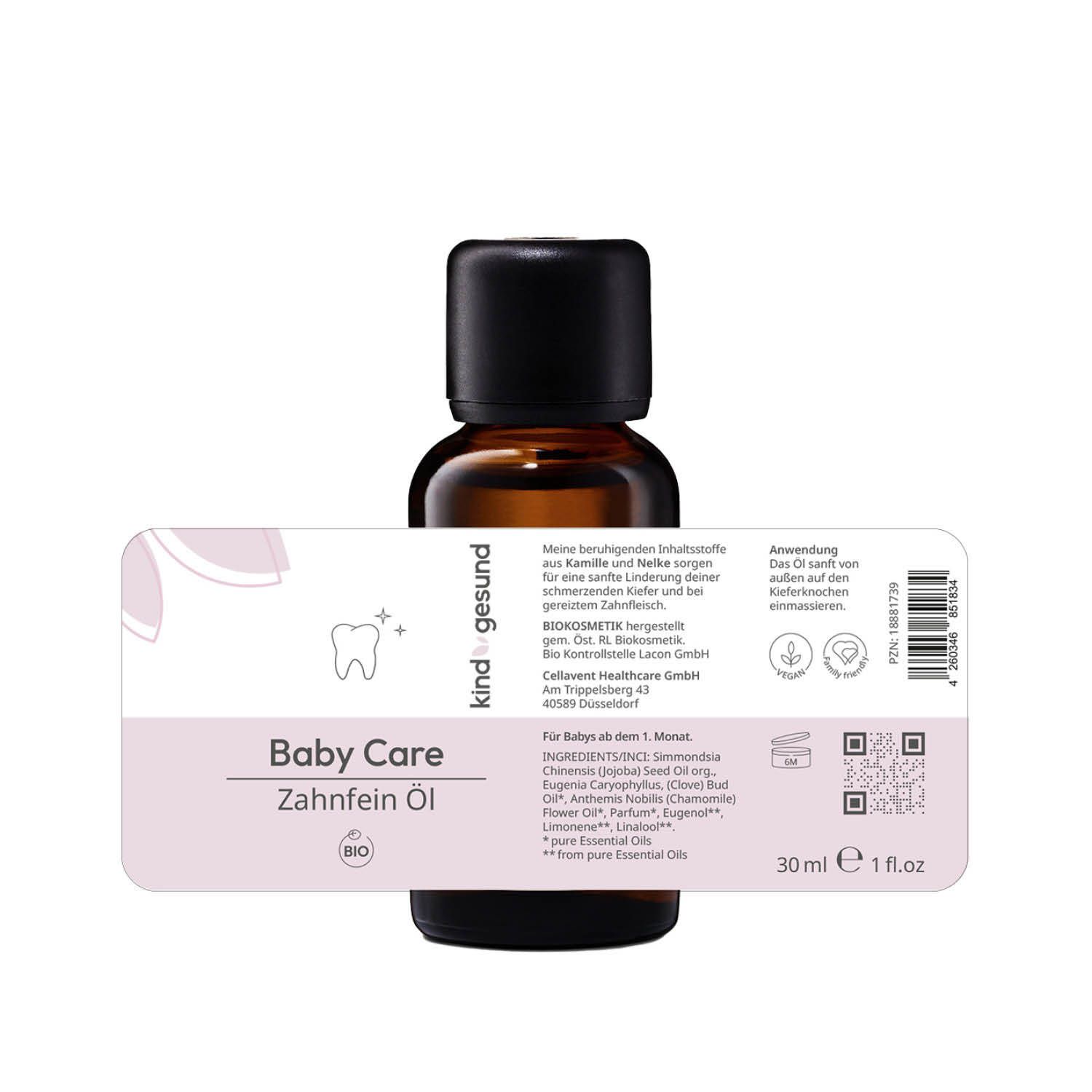 Bio-Baby Care Zahnfein Öl - kindgesund®