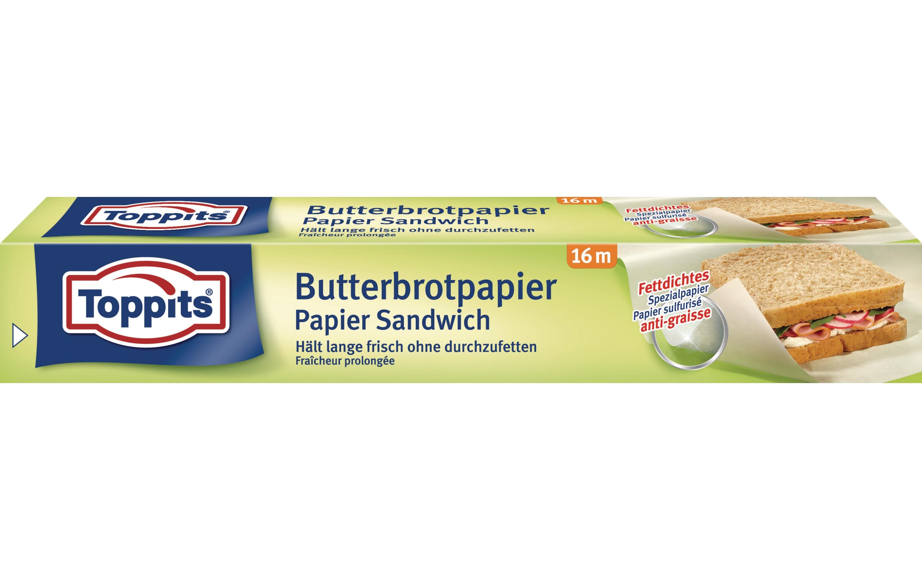 Butterbrotpapier 16 mFettdichtes Butterbrotpapier