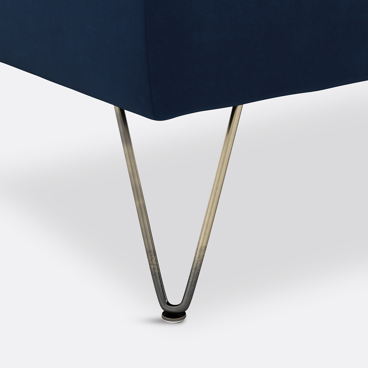 LA REDOUTE INTERIORS<br>Puffe em veludo, Topim