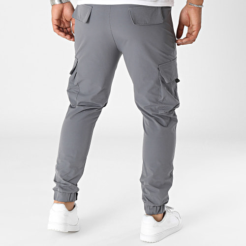 Pantalon Cargo Gris