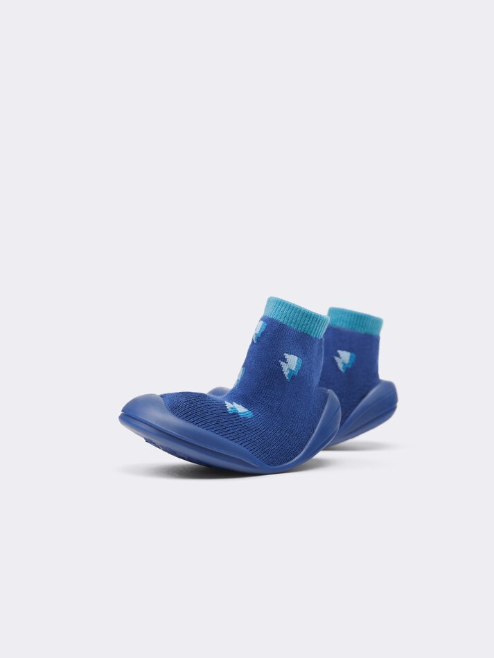 Pantufa Meia Raio - Azul Royal