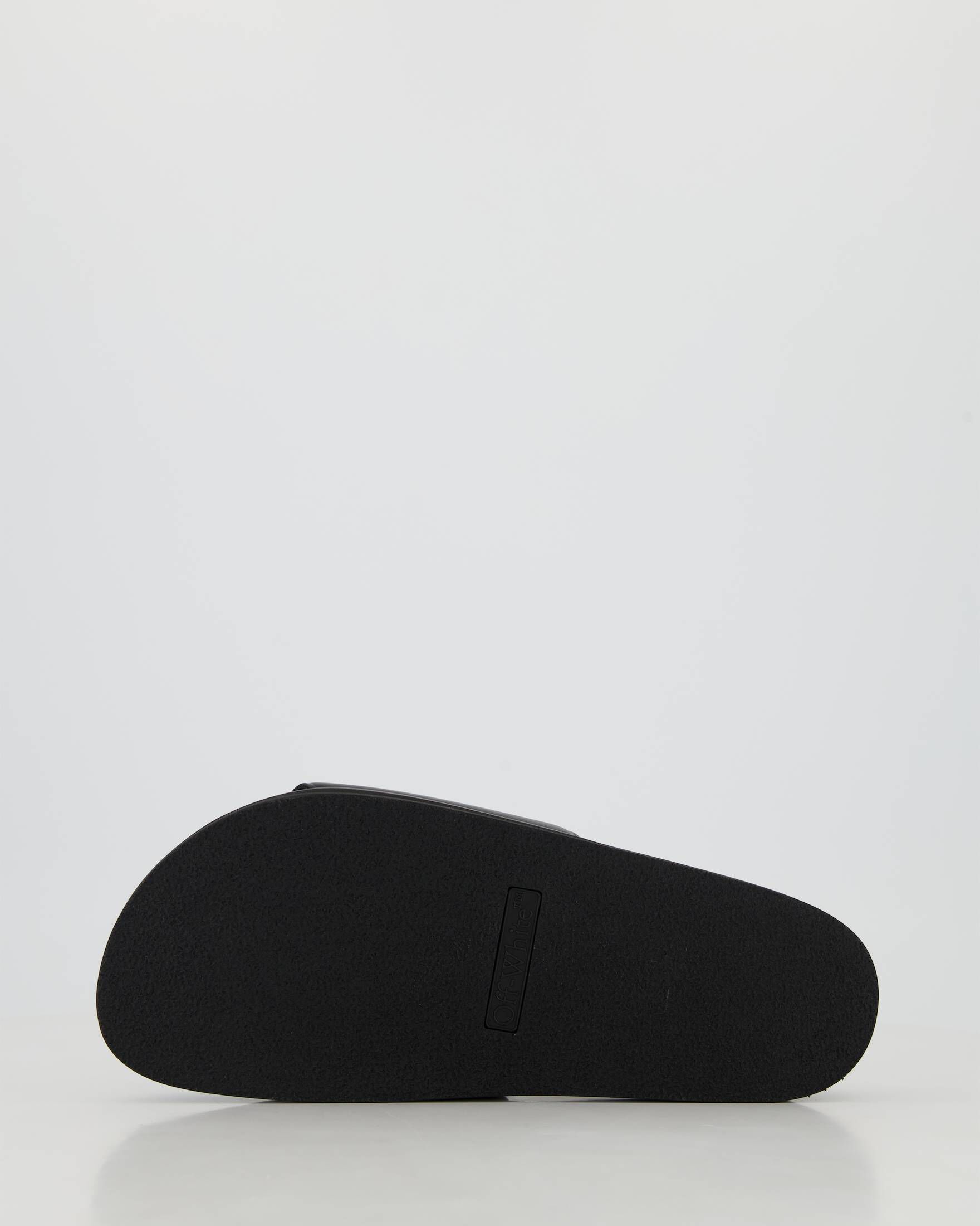 Off-White| Herren Pantoletten CLOUD OF STAMP SLIDER aus Leder